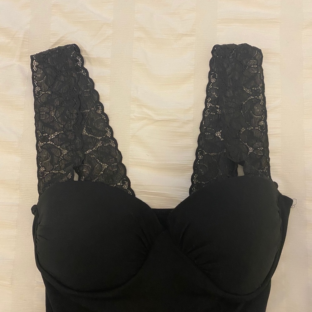 Black VS bodysuit